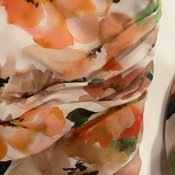 Patrizia Pepe Sera Floral One-Shoulder Top - Picture 4 of 7